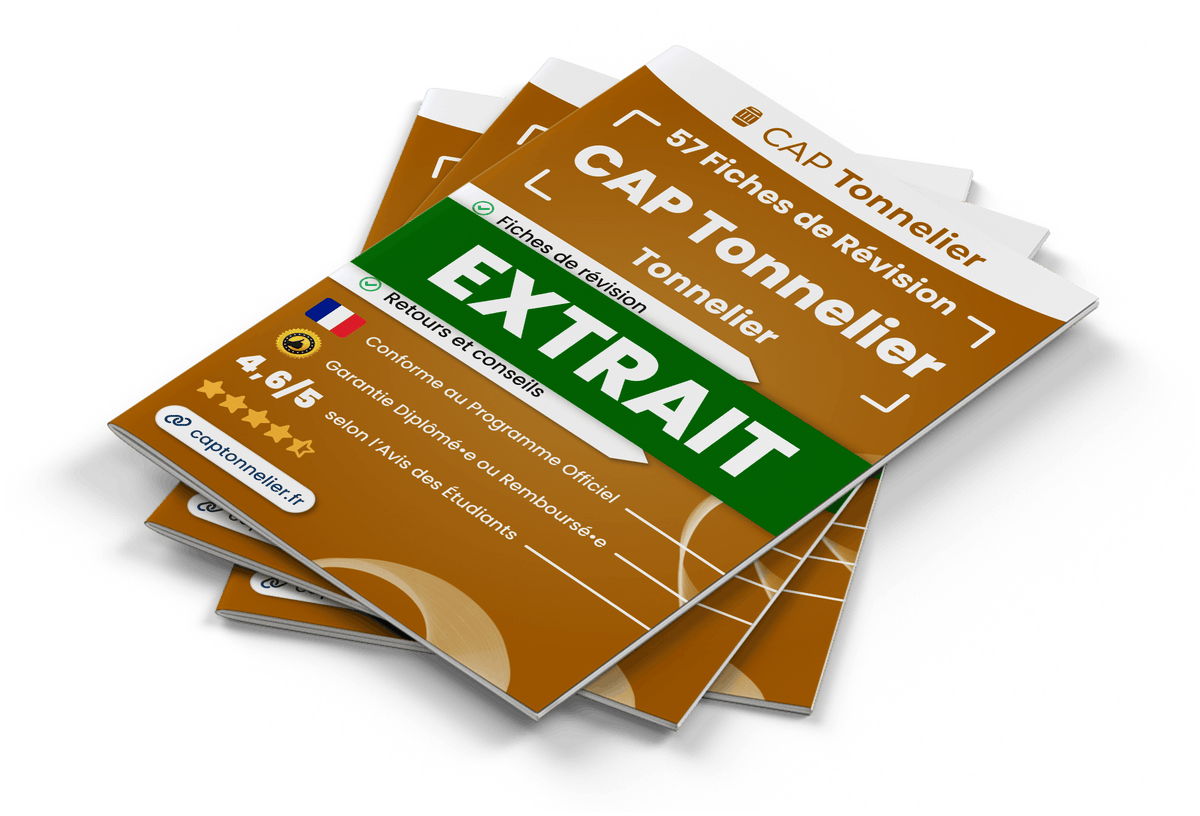 Extrait Fiches Révision gratuites CAP Tonnelier